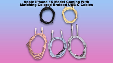 Apple iPhone 15 Model Coming With Matching-Colored Braided USB-C Cables