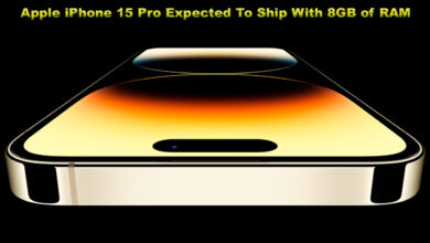 Apple iPhone 15 Pro Expected To Ship With 8GB of RAM