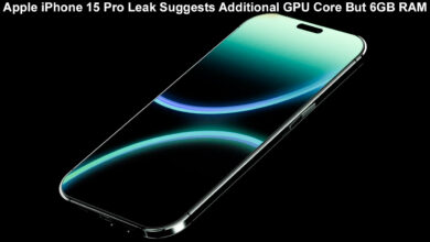 Apple iPhone 15 Pro Leak Suggests Additional GPU Core But 6GB RAM