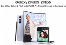 One Million Galaxy Z Flip 5 and Z Fold 5 Pre-Orders Received by Samsung India