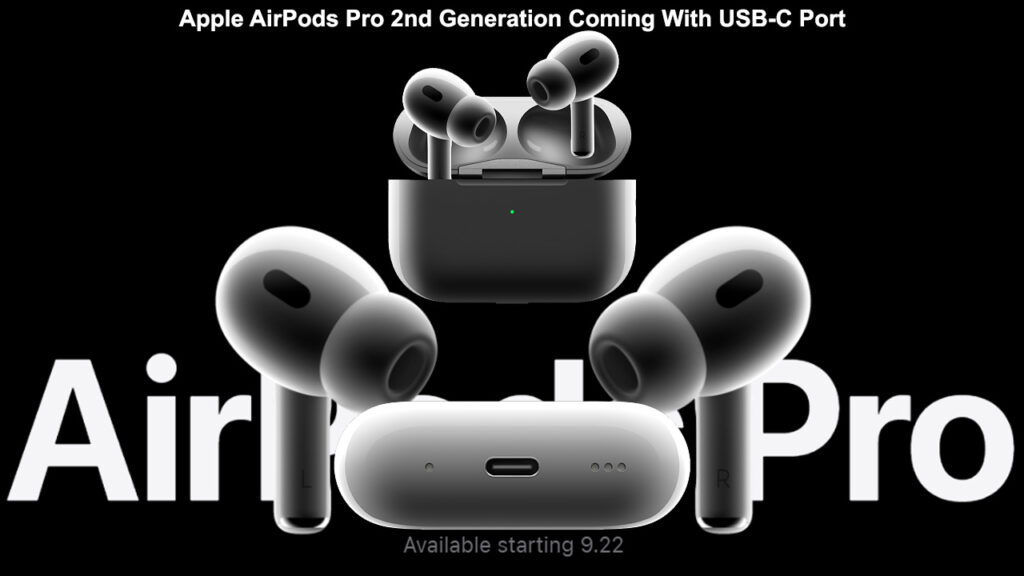 Apple AirPods Pro 2nd Generation Coming With USB-C Port