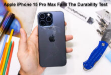 Apple iPhone 15 Pro Max Fails The Durability Test