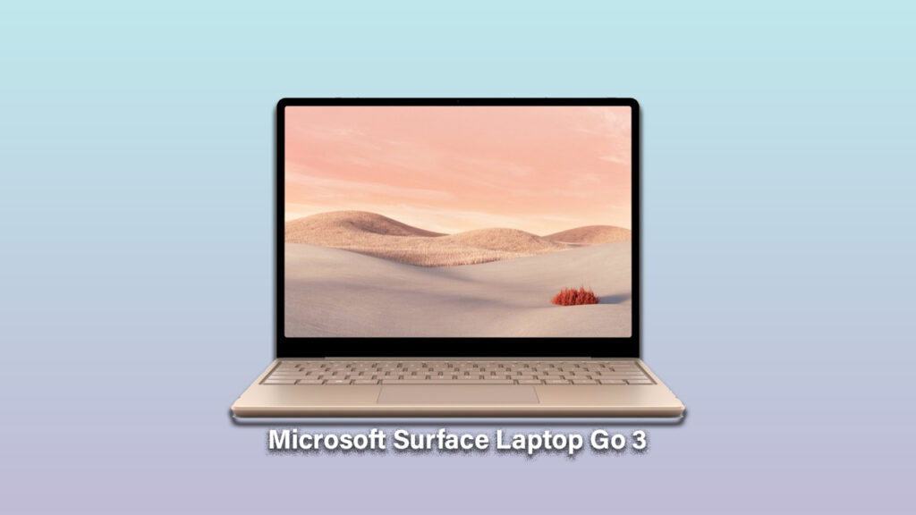 Microsoft Launch Surface Laptop Go 3 with 12th Gen