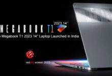 Tecno Megabook T1 2023 14" Laptop Launched in India