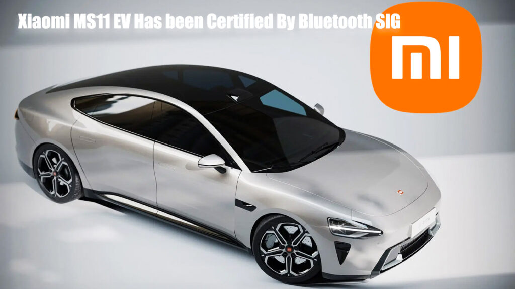 Xiaomi MS11 EV Has been Certified By Bluetooth SIG